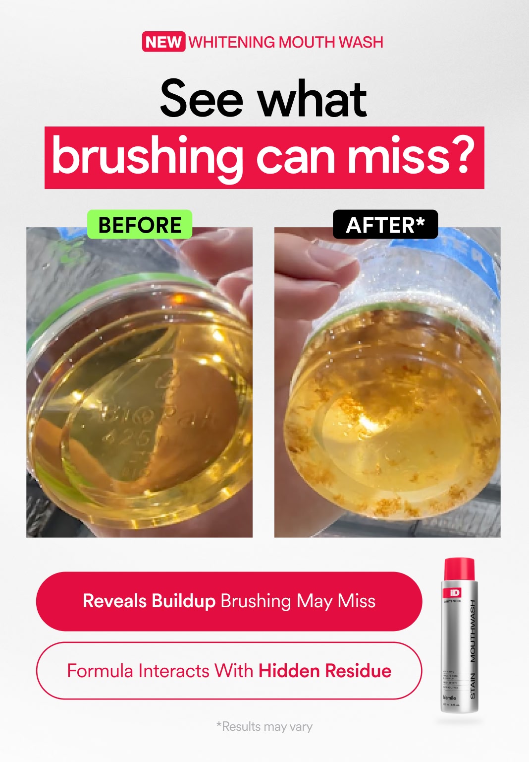 iD Stain Whitening Mouthwash