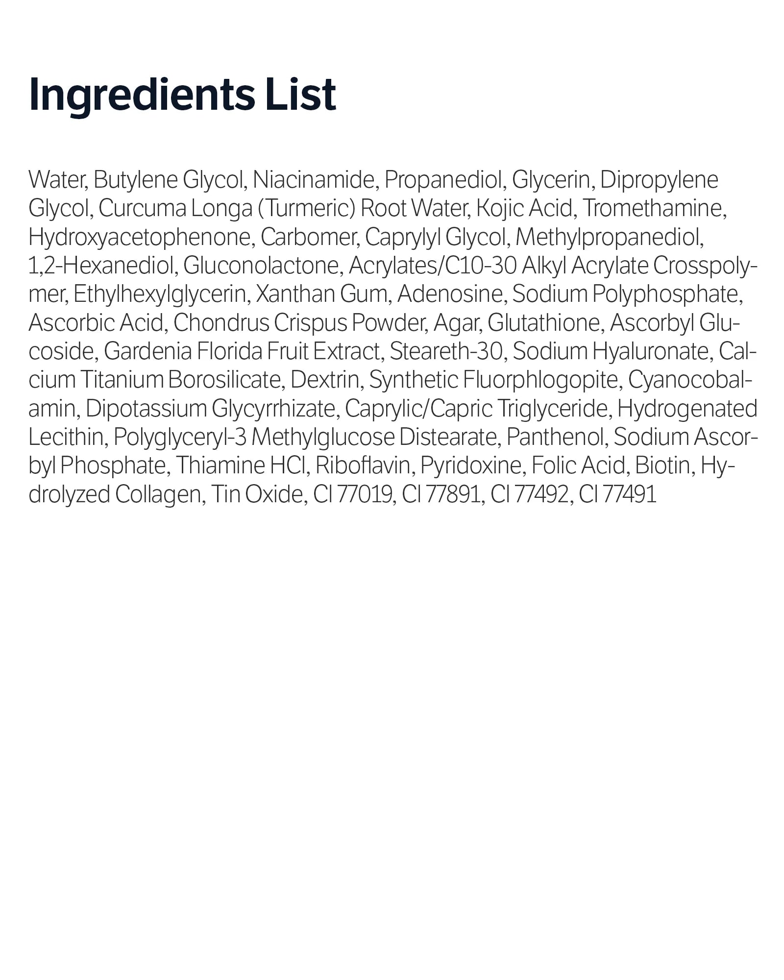Korean Kojic Acid Niacinamide Brightening Ampoule 40ml
