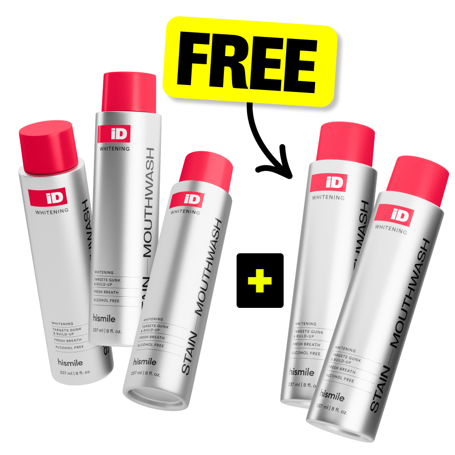 Buy 3 Get 2 Free - iD Stain Whitening Mouthwash