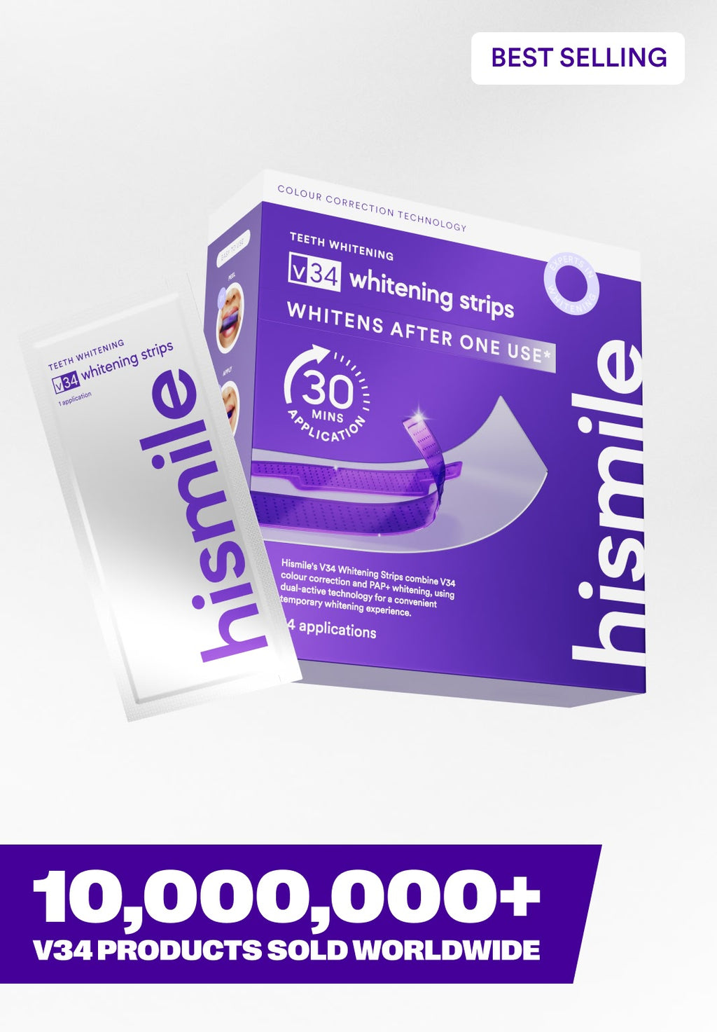 V34 Whitening Strips - Value Deal